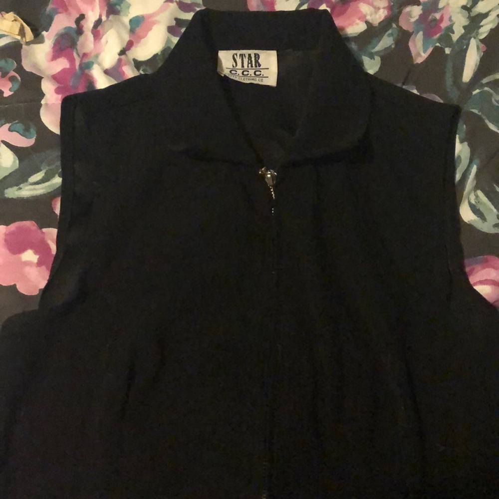 Black vest
